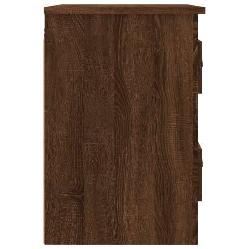 Zidni noćni ormarići 2 kom smeđa boja hrasta 41,5x36x53 cm - Smeđi hrast 2 Cijena