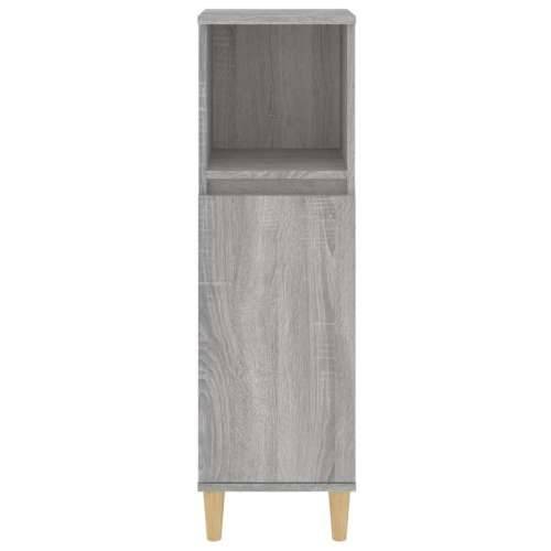Kupaonski ormarić sivi hrast 30x30x100 cm konstruirano drvo - Sivi hrast sonoma 1 Cijena