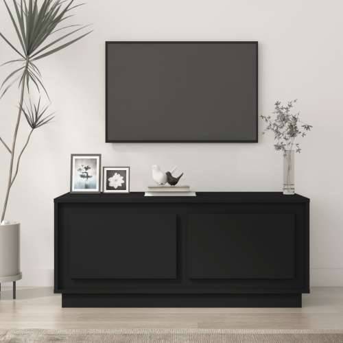 Stolić za kavu crni 102x50x44 cm od konstruiranog drva - Crna 1 Cijena