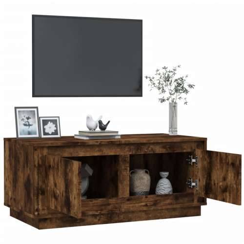 Stolić za kavu boja hrasta 102x50x44 cm konstruirano drvo - Dimljeni hrast 1 Cijena