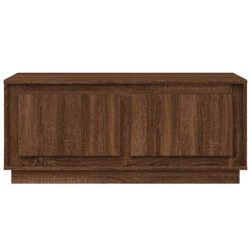 Stolić za kavu boja smeđeg hrasta 102x50x44cm konstruirano drvo - Smeđi hrast 1 Cijena