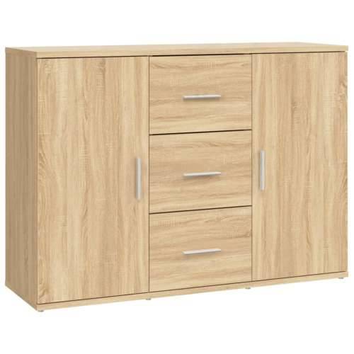 Komoda boja hrasta sonome 91x29,5x65 cm konstruirano drvo - sonoma hrast 1 Cijena