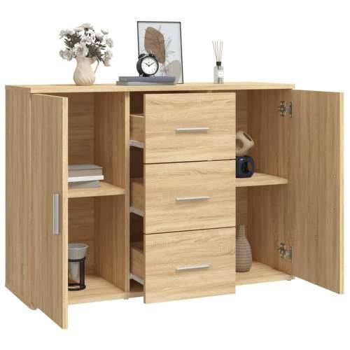 Komoda boja hrasta sonome 91x29,5x65 cm konstruirano drvo - sonoma hrast 1 Cijena