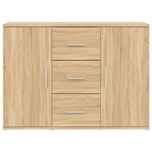 Komoda boja hrasta sonome 91x29,5x65 cm konstruirano drvo - sonoma hrast 1 Cijena