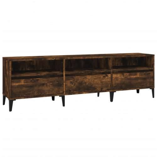 TV ormarić boja dimljenog hrasta 150x30x44,5 cm - Dimljeni hrast 1 150 cm 30 cm Cijena