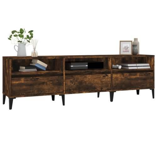 TV ormarić boja dimljenog hrasta 150x30x44,5 cm - Dimljeni hrast 1 150 cm 30 cm Cijena