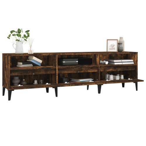 TV ormarić boja dimljenog hrasta 150x30x44,5 cm - Dimljeni hrast 1 150 cm 30 cm Cijena