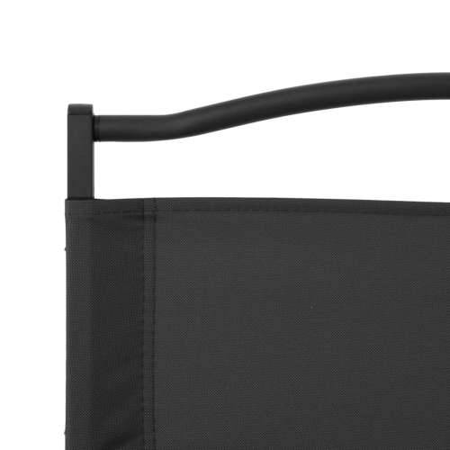 Stolice za kampiranje 2 kom crne 54x55x78 cm od tkanine Oxford - Crna 54 x 55 x 78 cm 2 Cijena