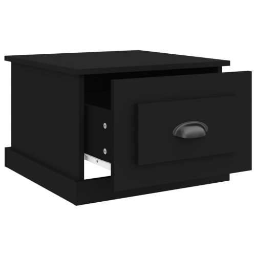 Stolić za kavu crni 50x50x35 cm od konstruiranog drva - Crna 1 Cijena