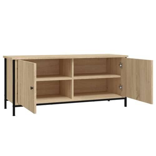 TV ormarić s vratima boja hrasta 102x35x45 cm konstruirano drvo - sonoma hrast 1 102 cm Cijena