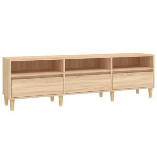 TV ormarić boja hrasta sonome 150x30x44,5 cm konstruirano drvo - sonoma hrast 1 150 cm 30 cm Cijena