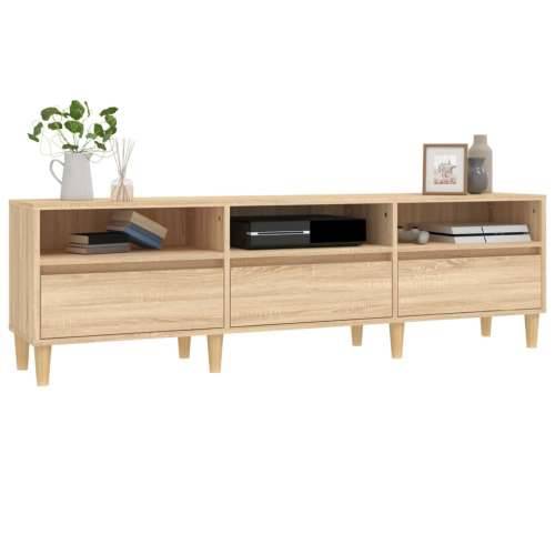 TV ormarić boja hrasta sonome 150x30x44,5 cm konstruirano drvo - sonoma hrast 1 150 cm 30 cm Cijena