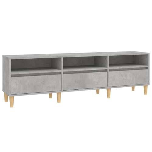 TV ormarić boja betona 150x30x44,5 cm od konstruiranog drva - Beton siva 1 150 cm 30 cm Cijena