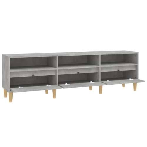 TV ormarić boja betona 150x30x44,5 cm od konstruiranog drva - Beton siva 1 150 cm 30 cm Cijena