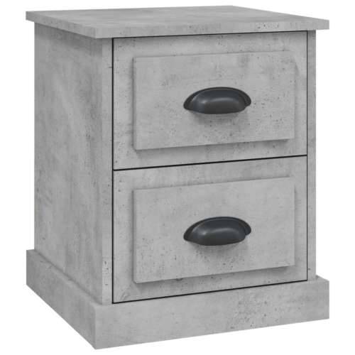 Noćni ormarić siva boja betona 39x39x47,5 cm konstruirano drvo - Beton siva 1 Cijena