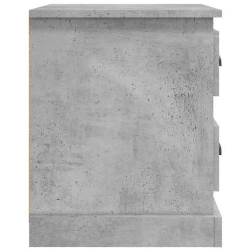 Noćni ormarić siva boja betona 39x39x47,5 cm konstruirano drvo - Beton siva 1 Cijena