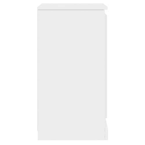 Komoda sjajna bijela 37,5x35,5x67,5 cm od konstruiranog drva - Visoko sjajno bijela 1 Cijena