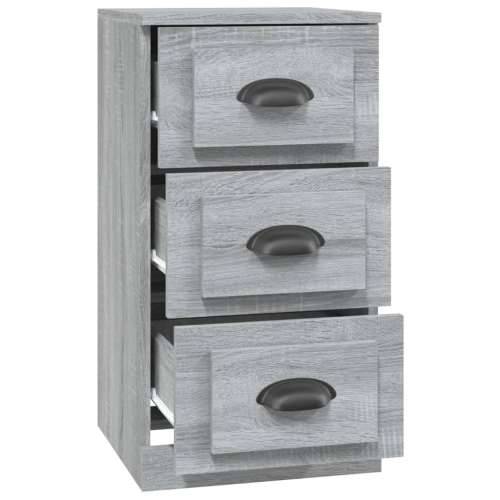 Komoda boja hrasta sonome 36x35,5x67,5 cm od konstruiranog drva - Sivi hrast sonoma 1 Cijena