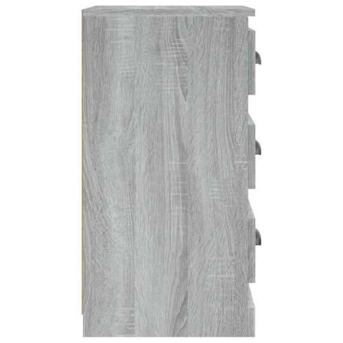 Komoda boja hrasta sonome 36x35,5x67,5 cm od konstruiranog drva - Sivi hrast sonoma 1 Cijena