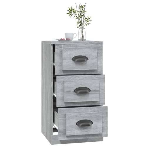 Komoda boja hrasta sonome 36x35,5x67,5 cm od konstruiranog drva - Sivi hrast sonoma 1 Cijena