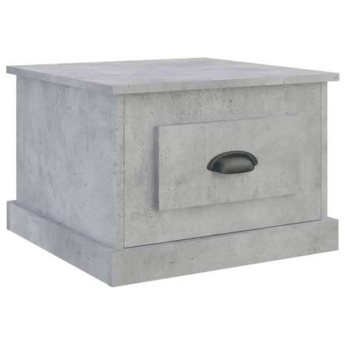 Stolić za kavu siva boja betona 50x50x35 cm konstruirano drvo - Beton siva 1 Cijena