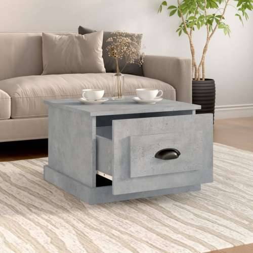 Stolić za kavu siva boja betona 50x50x35 cm konstruirano drvo - Beton siva 1 Cijena