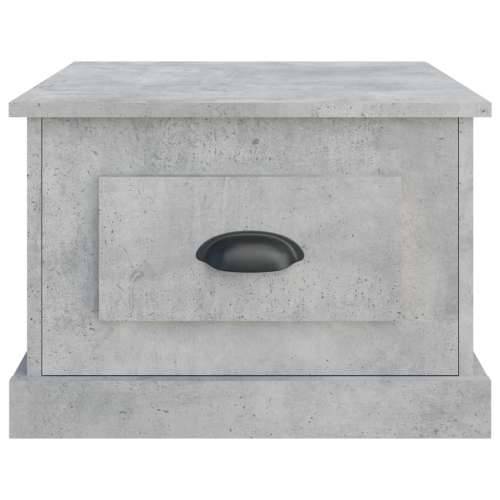 Stolić za kavu siva boja betona 50x50x35 cm konstruirano drvo - Beton siva 1 Cijena