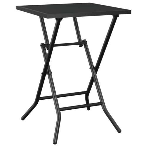 Sklopivi vrtni stol antracit 50 x 50 x 72 cm od čelične mreže - 50 x 50 x 72 cm 1 Cijena