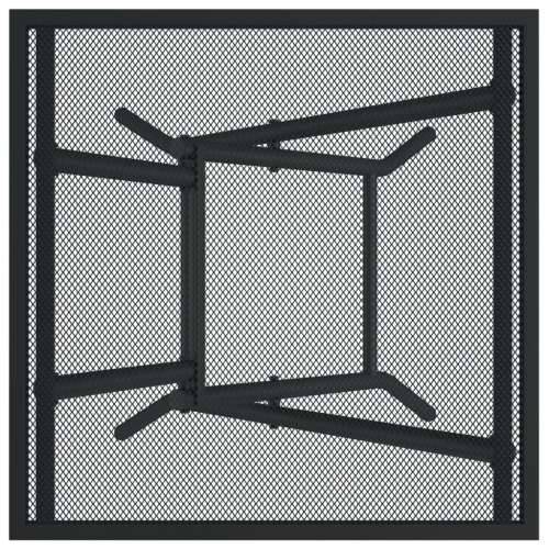 Sklopivi vrtni stol antracit 50 x 50 x 72 cm od čelične mreže - 50 x 50 x 72 cm 1 Cijena