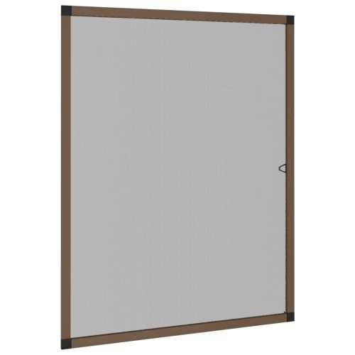 Prozorski zaslon protiv insekata smeđi 80 x 100 cm - Smeđa 80 x 100 cm Cijena
