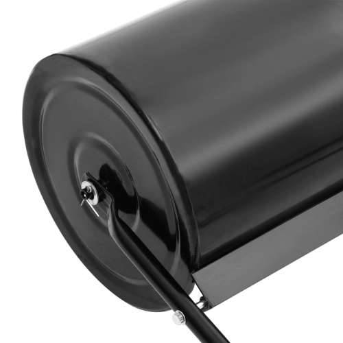 Vrtni valjak za travnjak crni 63 L željezni - Crna 30 x 90 cm 1 Bez ručke Cijena