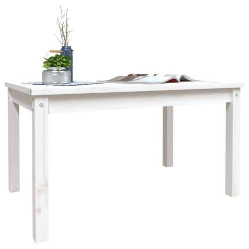 Vrtni stol bijeli 82,5 x 50,5 x 45 cm od masivne borovine - Bijela boja bora 82.5 x 50.5 x 45 cm 1 Cijena