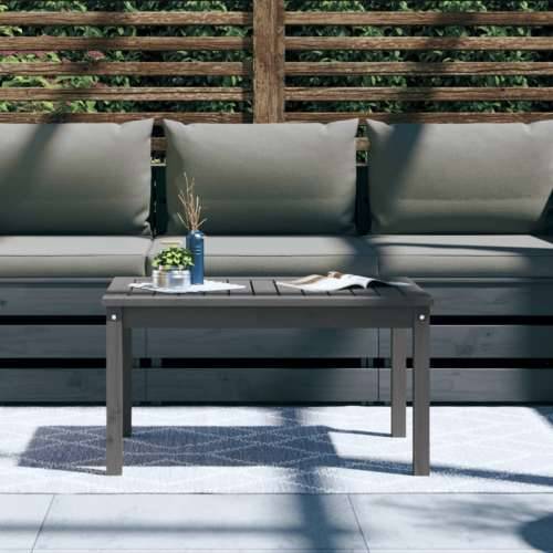 Vrtni stol sivi 82,5x50,5x45 cm od masivne borovine - Siva boja bora 82.5 x 50.5 x 45 cm 1 Cijena