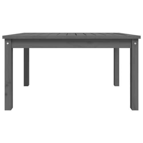 Vrtni stol sivi 82,5x50,5x45 cm od masivne borovine - Siva boja bora 82.5 x 50.5 x 45 cm 1 Cijena