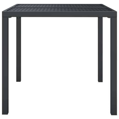 Vrtni stol antracit 80 x 80 x 72 cm čelični - 80 x 80 x 72 cm 1 Cijena