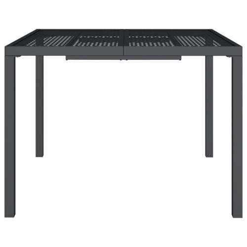 Vrtni stol antracit 100x100x72 cm čelični - 100 x 100 x 72 cm 1 Cijena
