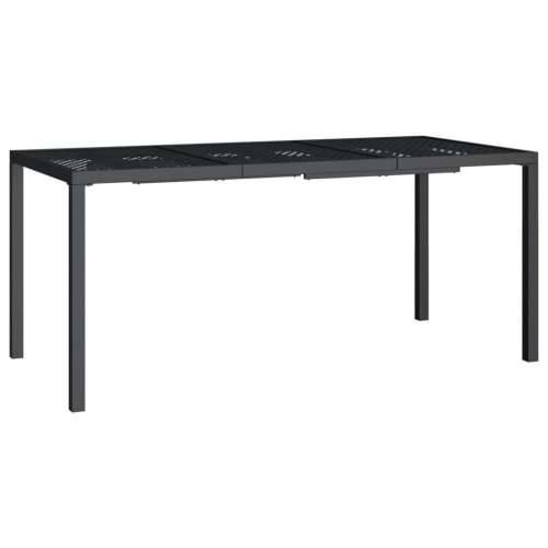 Vrtni stol antracit 165x80x72 cm čelični - 165 x 80 x 72 cm 1 Cijena