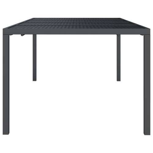 Vrtni stol antracit 200x100x72 cm čelični - 200 x 100 x 72 cm 1 Cijena