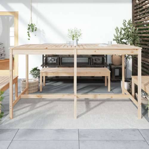 Vrtni stol 203,5x90x110 cm od masivne borovine - Prirodna boja bora 203.5 x 90 x 110 cm 1 Cijena