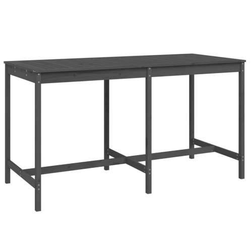 Vrtni stol sivi 203,5x90x110 cm od masivne borovine - Siva boja bora 203.5 x 90 x 110 cm 1 Cijena