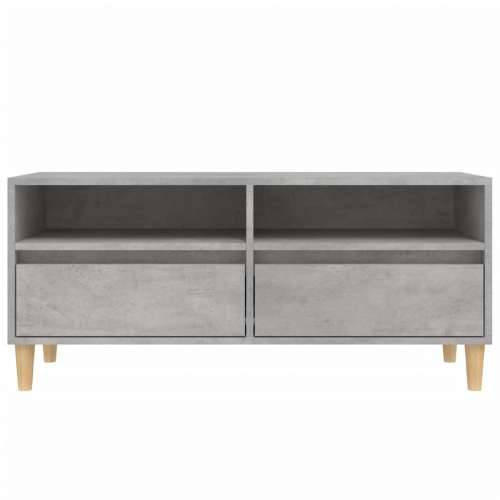 TV ormarić boja betona 100x34,5x44,5 cm od konstruiranog drva - Beton siva 1 100 cm 34.5 cm Cijena