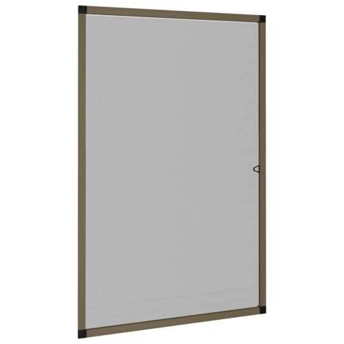 Prozorski zaslon protiv insekata smeđi 80 x 120 cm - Smeđa 80 x 120 cm Cijena