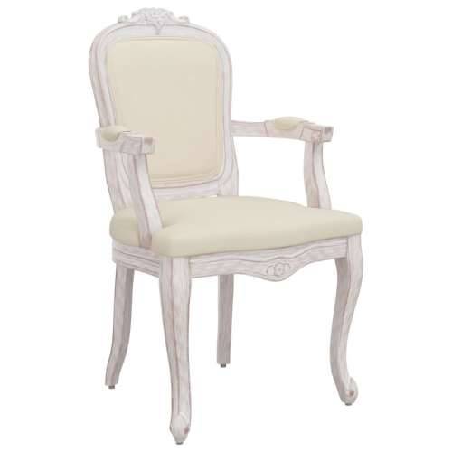 Blagovaonska stolica bež 62 x 59,5 x 100,5 cm od tkanine Cijena