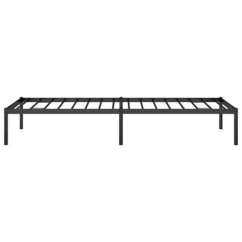 Metalni okvir za krevet crni 75 x 190 cm Cijena