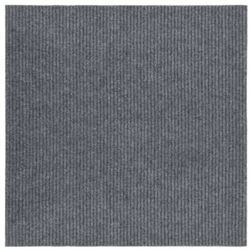 Dugi tepih za hvatanje nečistoće 100 x 100 cm sivi