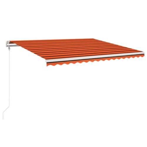 Tenda na automatsko uvlačenje 400x350 cm narančasto-smeđa - Šareni 400 x 350 cm 1 Cijena