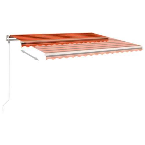 Tenda na automatsko uvlačenje 400x350 cm narančasto-smeđa - Šareni 400 x 350 cm 1 Cijena