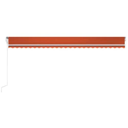 Tenda na automatsko uvlačenje 600 x 350 cm narančasto-smeđa - Šareni 600 x 350 cm 1 Cijena