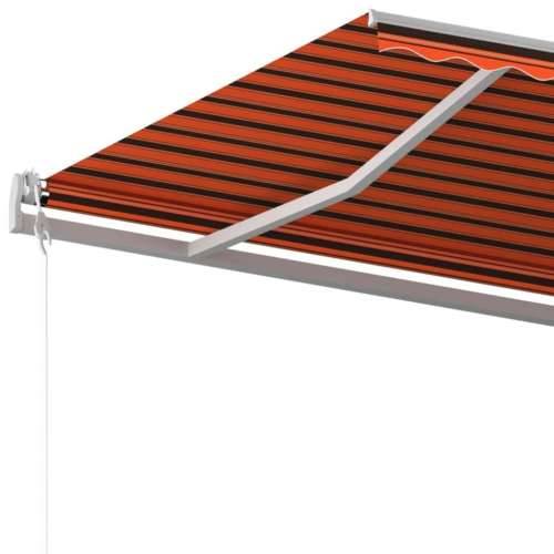 Tenda na automatsko uvlačenje 600 x 350 cm narančasto-smeđa - Šareni 600 x 350 cm 1 Cijena