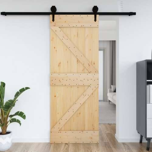 Vrata NARVIK 85 x 210 cm od masivne borovine Cijena